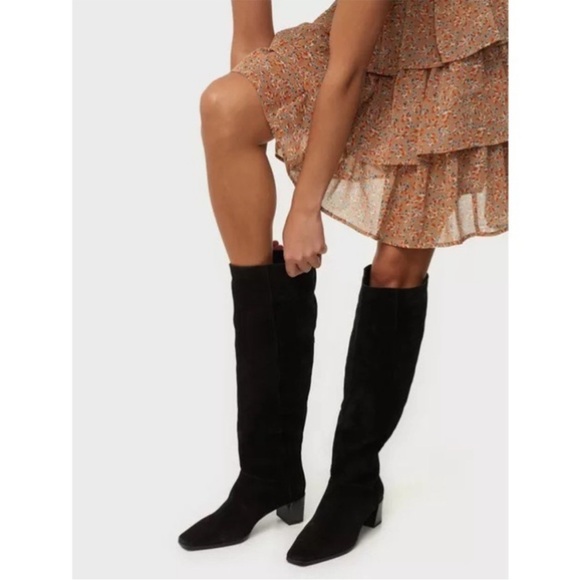VAGABOND Knee-height Suede Boots - Picture 1 of 4